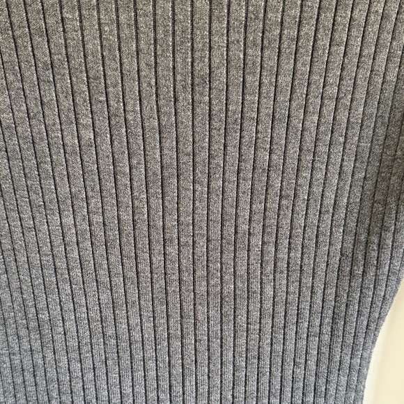 NWT INC International Concepts Gray Ribbed Turtleneck Sweater Size Large - Picture 4 of 7